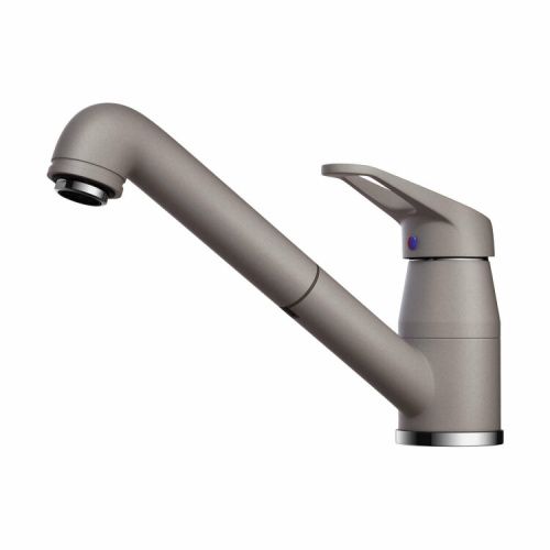 Смеситель для кухни Omoikiri Tateyama-S 4994176 на мойку серый