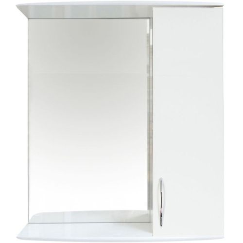 Зеркало-шкаф Orange Лайт LA-50ZSW 50х70 подвесной цвет белый