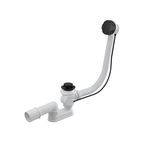 Слив-перелив Alcadrain A55BLACK-80 черный