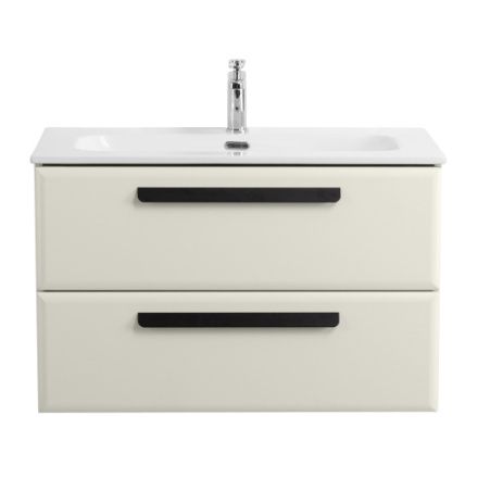 Тумба под раковину Cezares ECO-CER ECO-CER-N-800-2C-SO-AS-P 80х50 подвесная цвет бежевый