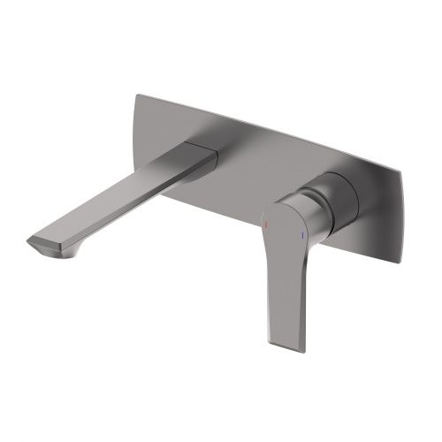 Смеситель для раковины Wonzon & Woghand BRILLIANT WW-88869079-BGM встраиваемый в стену серый