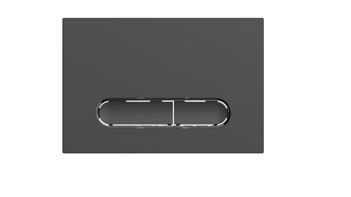 Клавиша смыва Boheme 667-B цвет черный