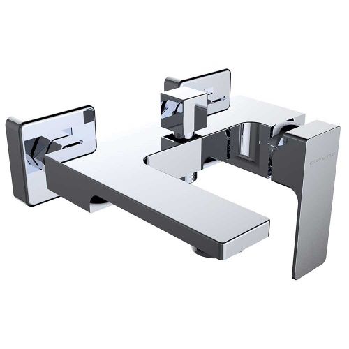 Смеситель Clever Saona Slim 60125 настенный хром