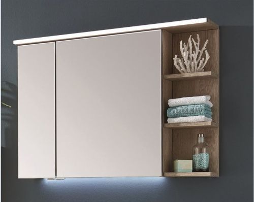 Зеркало-шкаф Puris Purefaction SET42901R(161) 90х70 подвесной цвет белый