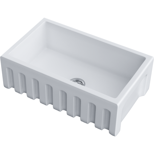 Кухонная мойка Omoikiri Mikura 76 4997074 75х45 цвет белый