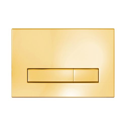 Клавиша смыва механическая Berges АТОМ Line 049237 цвет золото