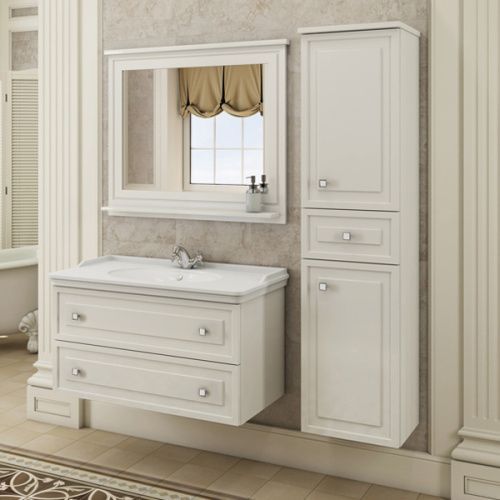 Зеркало Comforty Феррара 00004147993CF 100х80 подвесное