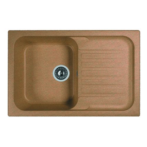 Кухонная мойка Dr.Gans Адель 780 25.090.C0780.406 80х50 цвет коричневый поверхность матовая