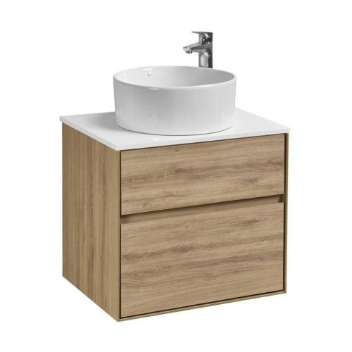 Тумба под раковину Aquaton Либерти 1A279401LYC70 60х50 подвесная цвет коричневый