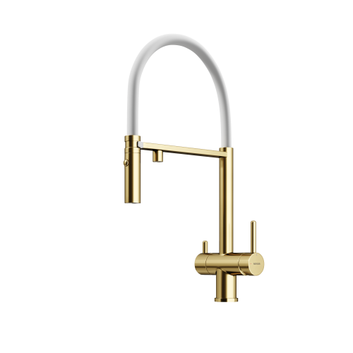Смеситель для кухни Sancos Imola SC4010BG на мойку золото