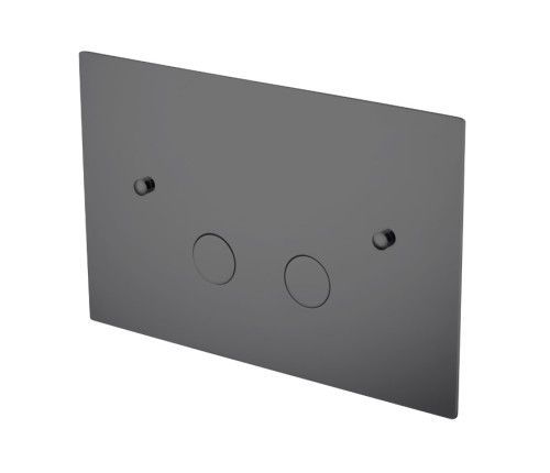 Клавиша смыва механическая Boheme 647-SGM цвет вороненая сталь