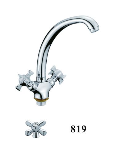 Смеситель для кухни D-Lin D156819 на мойку хром