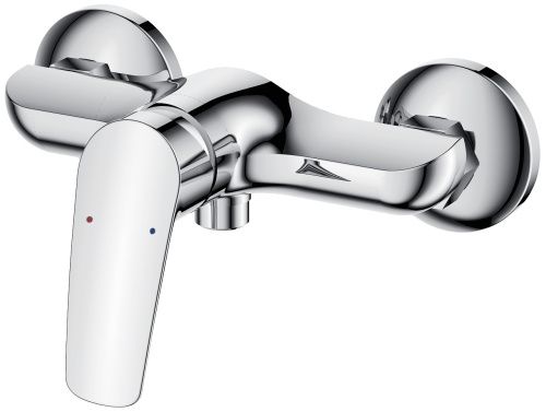 Смеситель Azario EVORA AZ-WKE33361C-E настенный хром