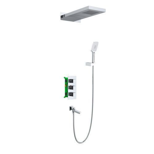 Душевая система Timo Petruma SX-5079/00SM встраиваемая в стену цвет хром с термостатом