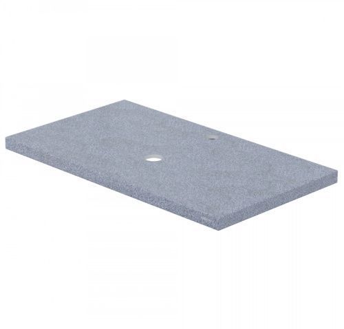 Столешница СанТа 900154 80х50 подвесная цвет серый