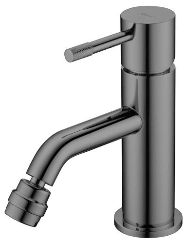 Смеситель Boheme Uno 466-SGM на биде серый
