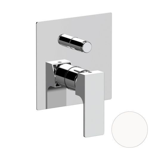 Смеситель для душа Mariani Rebel B37173RE встраиваемый в стену белый