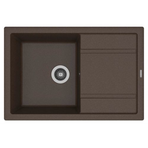 Кухонная мойка Florentina Липси 760 20.160.D0760.206 75х50 цвет коричневый поверхность матовая