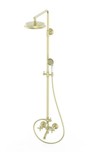 Душевая стойка Wonzon & Woghand Retro WW-88739020-BG настенная цвет золото