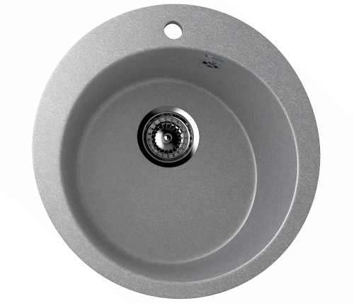 Кухонная мойка Ulgran Classic U-405-342 50х50 цвет серый