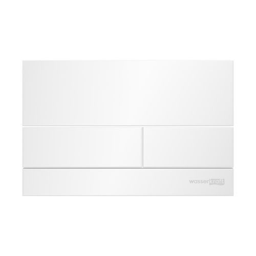 Клавиша смыва механическая Wasserkraft WH04 цвет белый