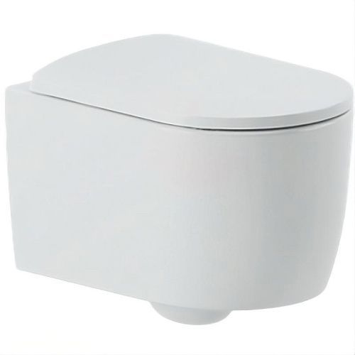 Чаша унитаза подвесная Artceram Monet MNV001 05 00 цвет белый без сиденья каскадный смыв