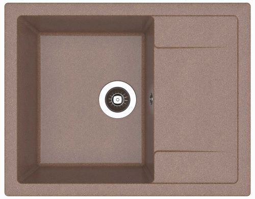 Кухонная мойка Dr.Gans Техно 650 25.030.C0650.406 65х50 цвет коричневый поверхность матовая