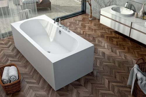 Ванна из искусственного камня Kolpa-San ATYS 622830 180х85 отдельностоящая овальная с ножками