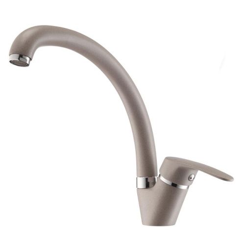 Смеситель для кухни Aquaton НИМО 1AX002FCXX250 на мойку серый