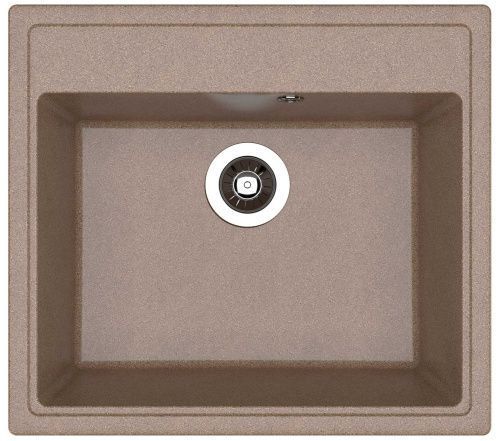 Кухонная мойка Dr.Gans Ника 570 25.070.D0570.406 50х55 цвет коричневый поверхность матовая