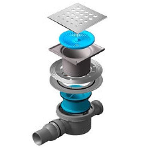 Душевой трап Pestan Confluo Standard Drops 2 Mask 13000077 15х15