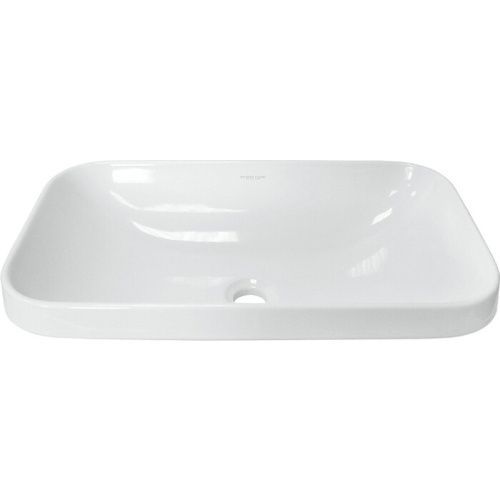 Раковина из сантехнического фарфора Sanita Luxe Infinity Inside WB.IN/Infinity/60-N/WHT.G/S1 60х40 встраиваемая цвет белый