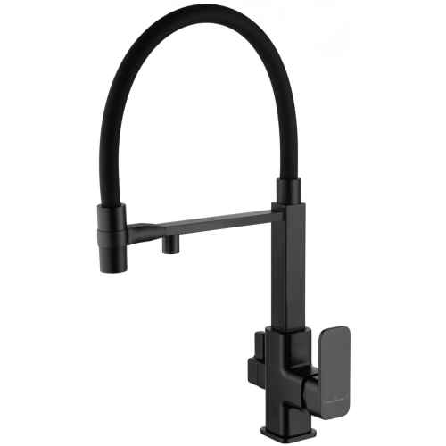 Смеситель для кухни Wonzon & Woghand WW-88458012-MB на мойку черный