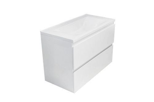 Тумба с раковиной Эстет Bali ФР-00002086 60х40 подвесная цвет белый