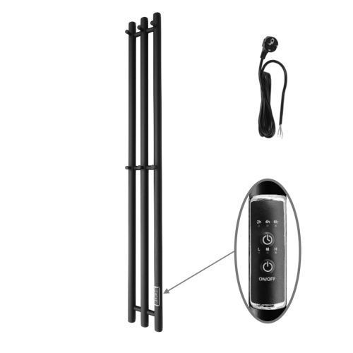 Полотенцесушитель электрический Маргроид Inaro Inaro-12012-1049-9005R 15х120 черный