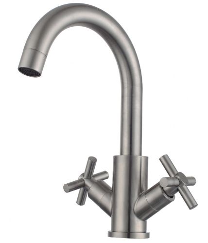 Смеситель для кухни Fmark FS8422 на мойку сатин