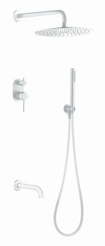 Душевая система Boheme Uno 464-2-MW встраиваемая в стену цвет белый