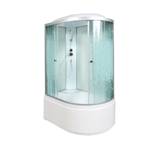 Душевая кабина AvaCan L920L 120х80 асимметричная с крышей ориентация левая