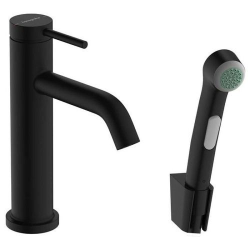 Смеситель Hansgrohe Tecturis S 73211670 на раковину черный