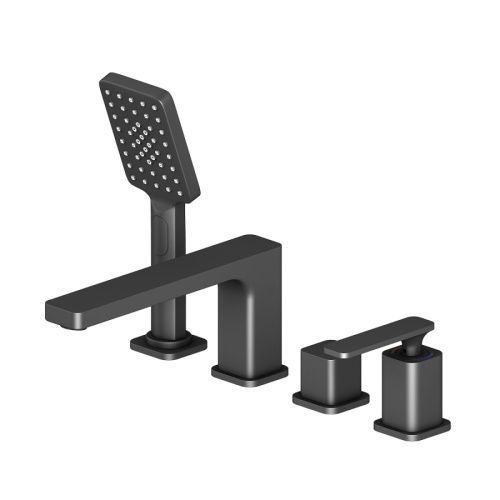 Смеситель Timo Torne 4330/03Y на борт ванны черный