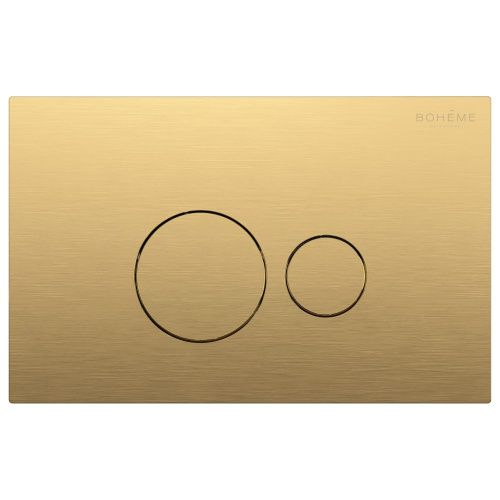 Клавиша смыва механическая Boheme 668-MG цвет золото
