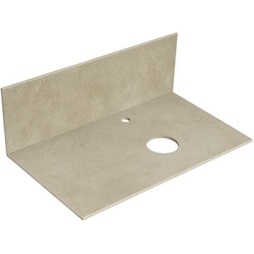 Столешница Aquaton Мишель 1A277203MIX40 80х50 накладная цвет серый