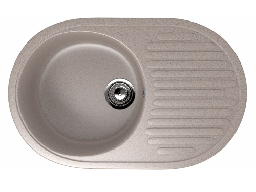 Кухонная мойка Ulgran Classic U-107-302 75х45 цвет бежевый