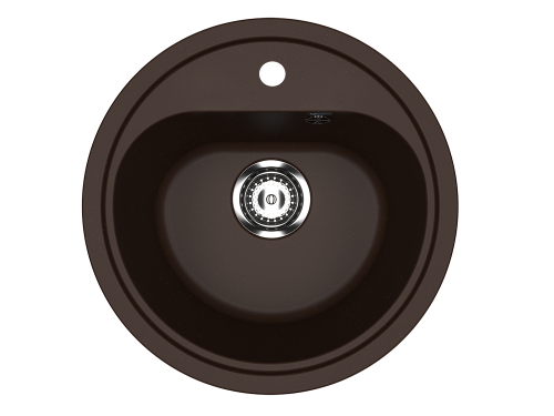 Кухонная мойка Ulgran Classic U-700-345 45х45 цвет коричневый