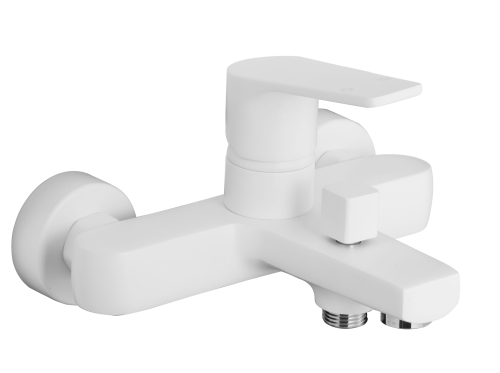 Смеситель Azario TREYA AZ-156805126 настенный белый