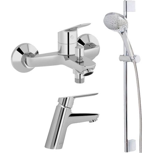 Комплект смесителей Jacob Delafon Lucien E20850RU-CP хром