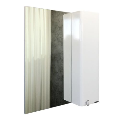 Зеркало-шкаф Comforty Неаполь 00004148728CF 70х80 подвесной цвет белый