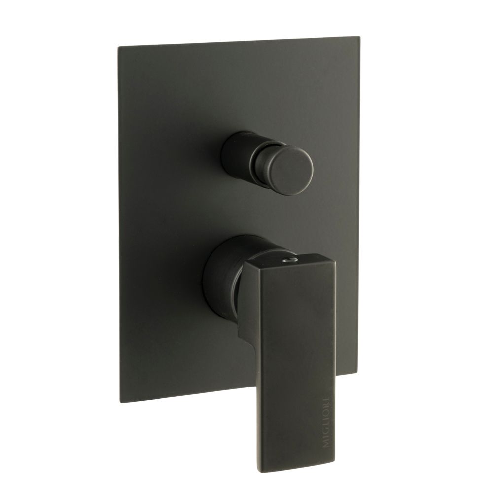 Смеситель Migliore KVANT 30439 встраиваемый в стену черный