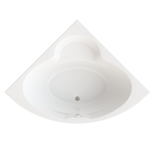 Ванна акриловая Тритон Троя Щ0000045648 150х150 угловая четверть круга без каркаса