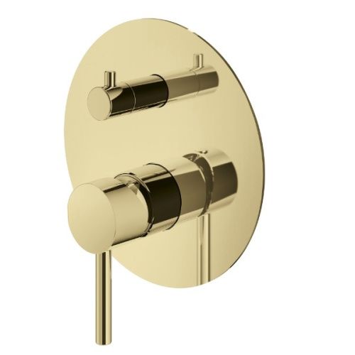 Смеситель для душа Plumberia Selection Ixo XO1901OR встраиваемый в стену золото